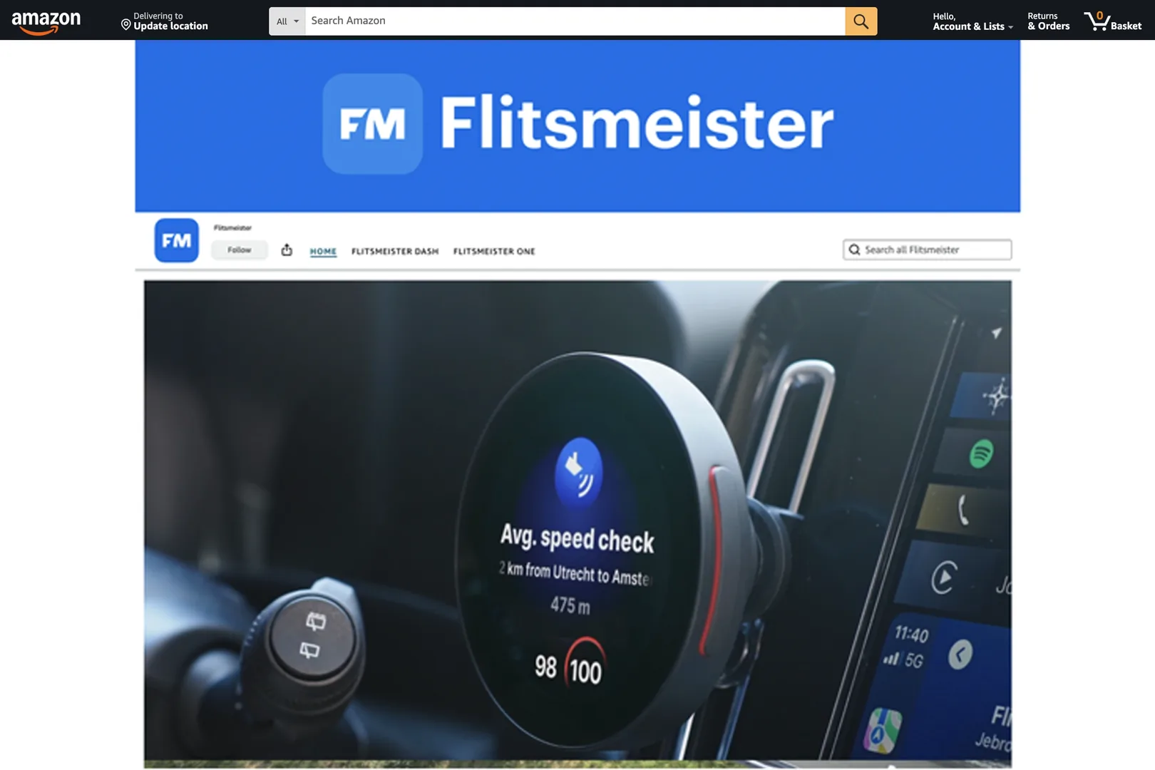 Amazon-store van Flitsmeister