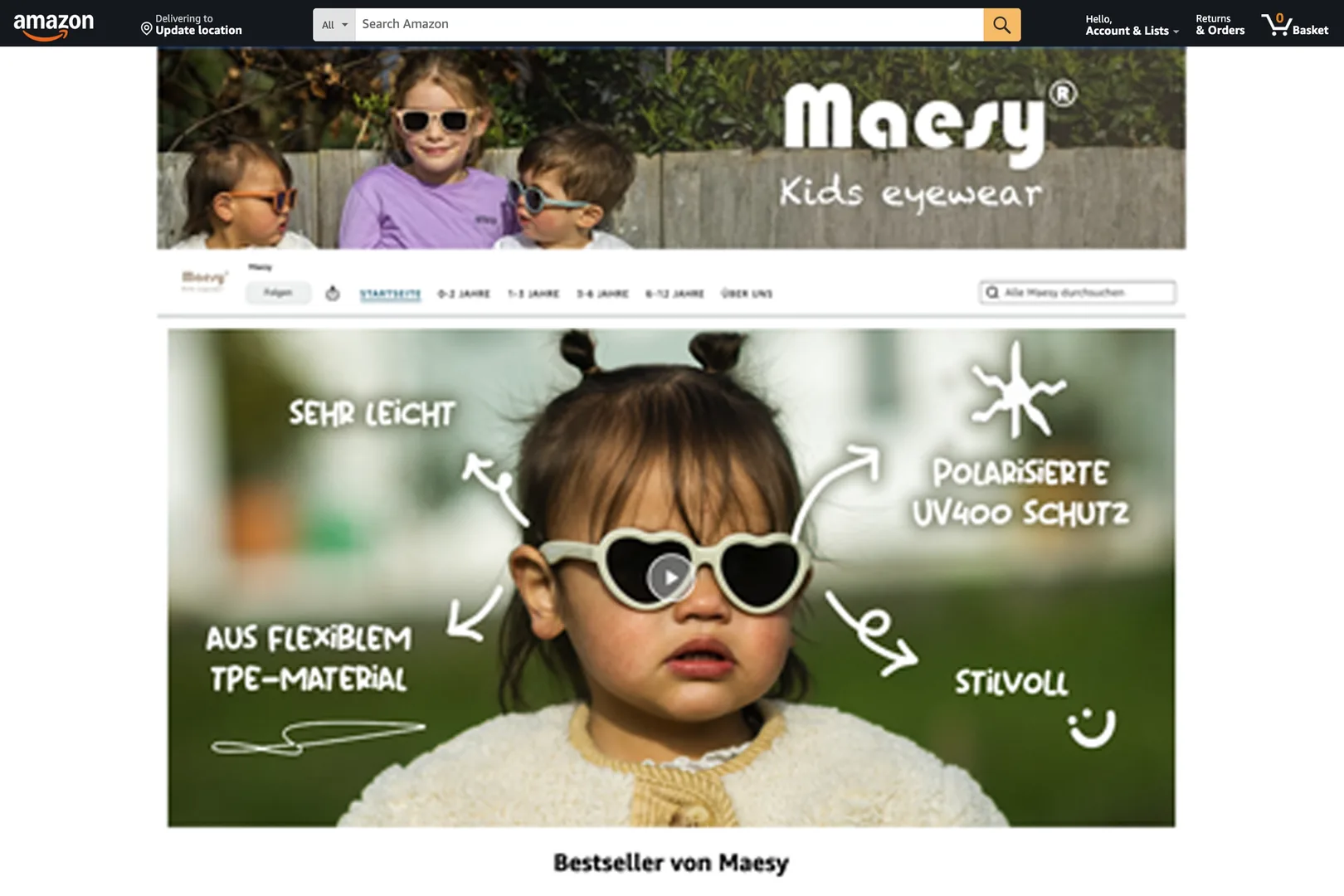 Amazon-store van Maesy
