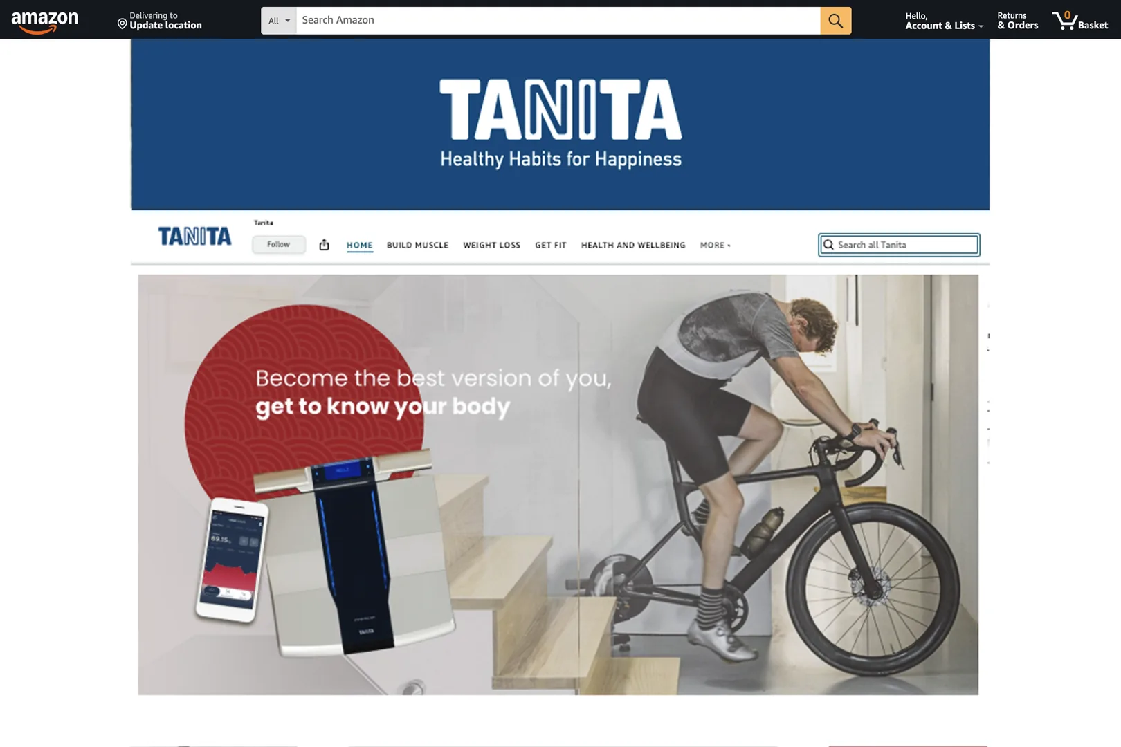 Amazon-store van Tanita